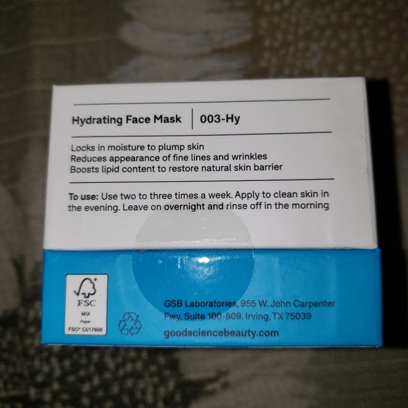 Good Science Beauty 003-Hy Hydrating Face Mask - Picture 4 of 6